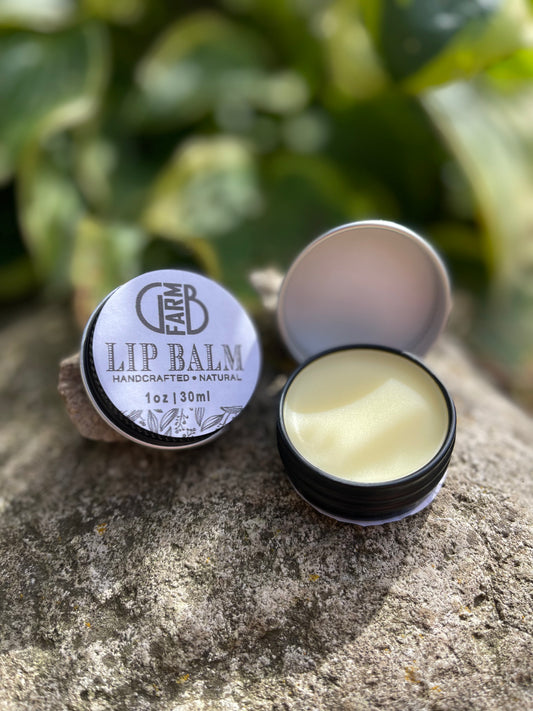 Handcrafted Natural Lard Lip Balm