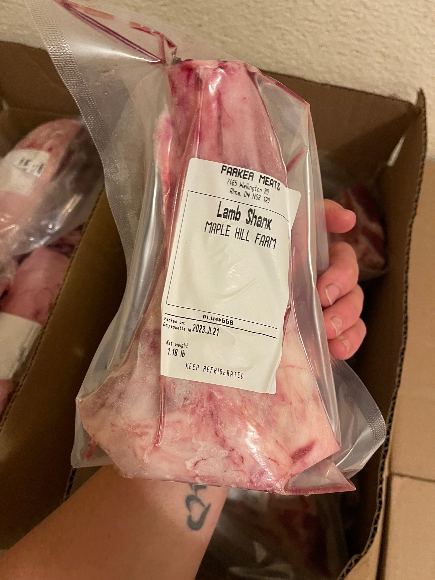Maple Hill Farm - Lamb Shank
