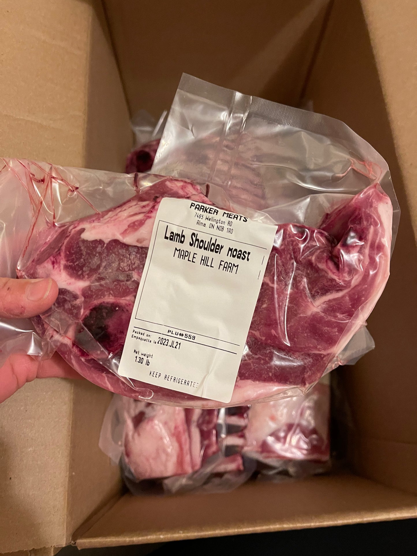Maple Hill Farm - Lamb Shoulder Roast