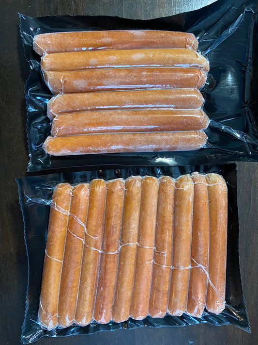 Whole hog Hot dogs