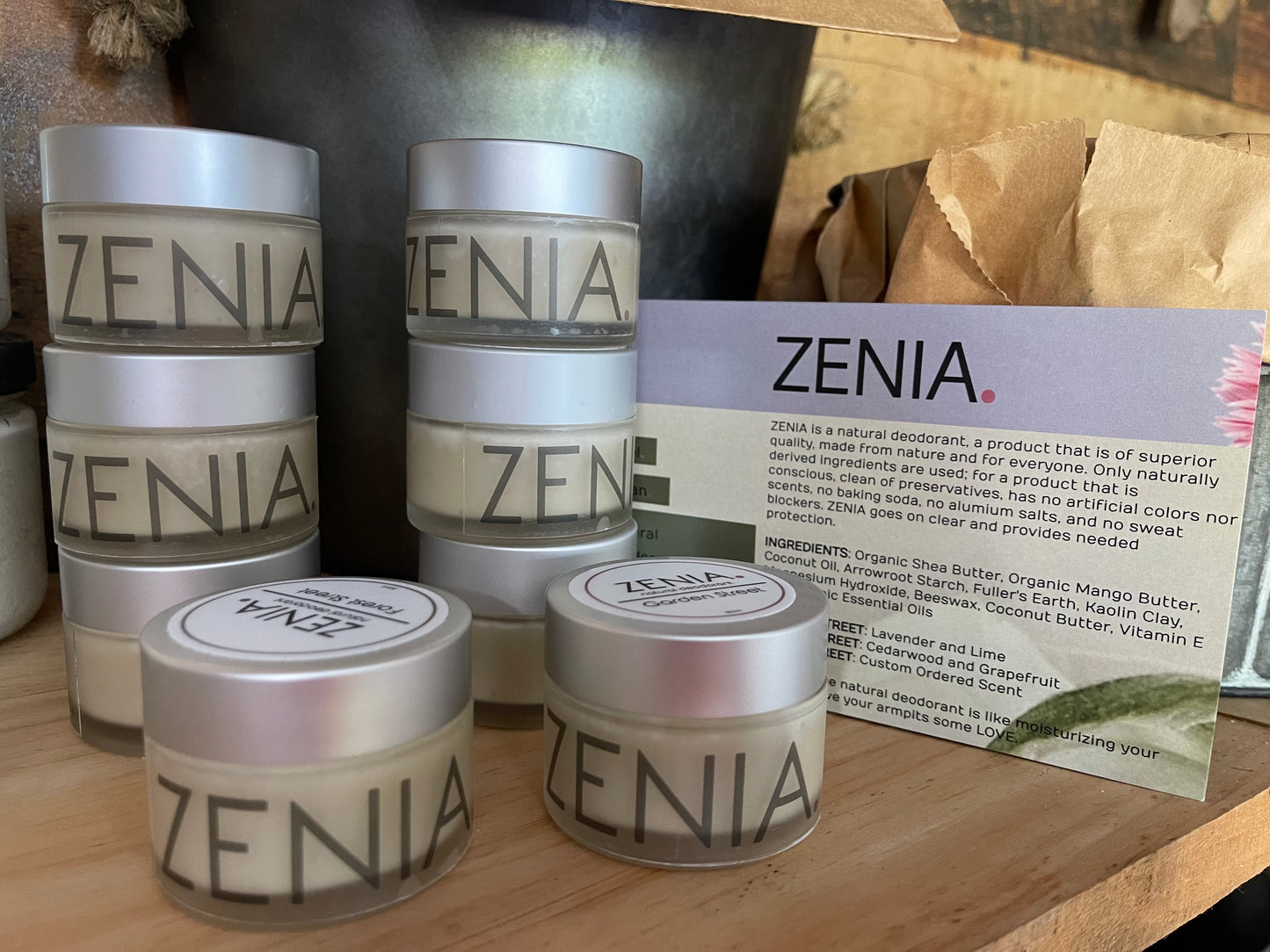 Zenia Natural Deodorant