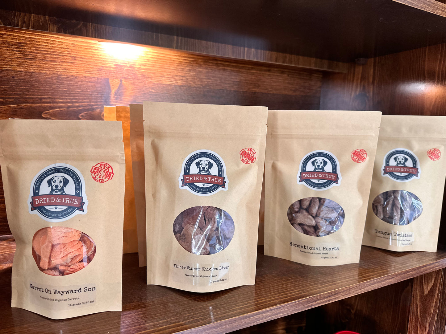 Dried & True Dog Treats