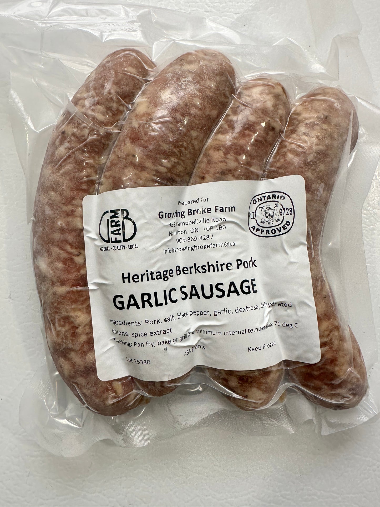 Berkshire Pork Sausages