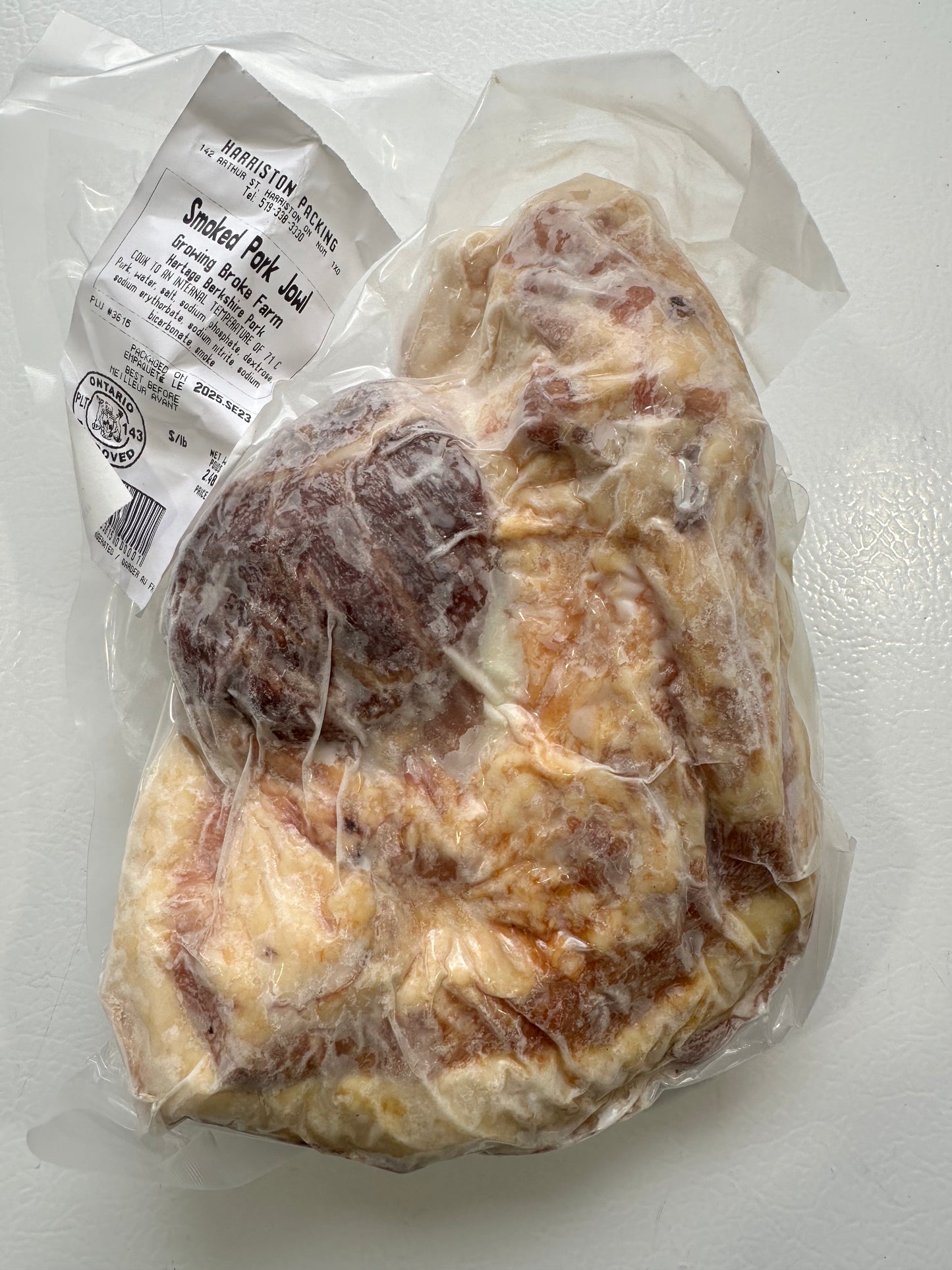 Smoked Pork Jowl