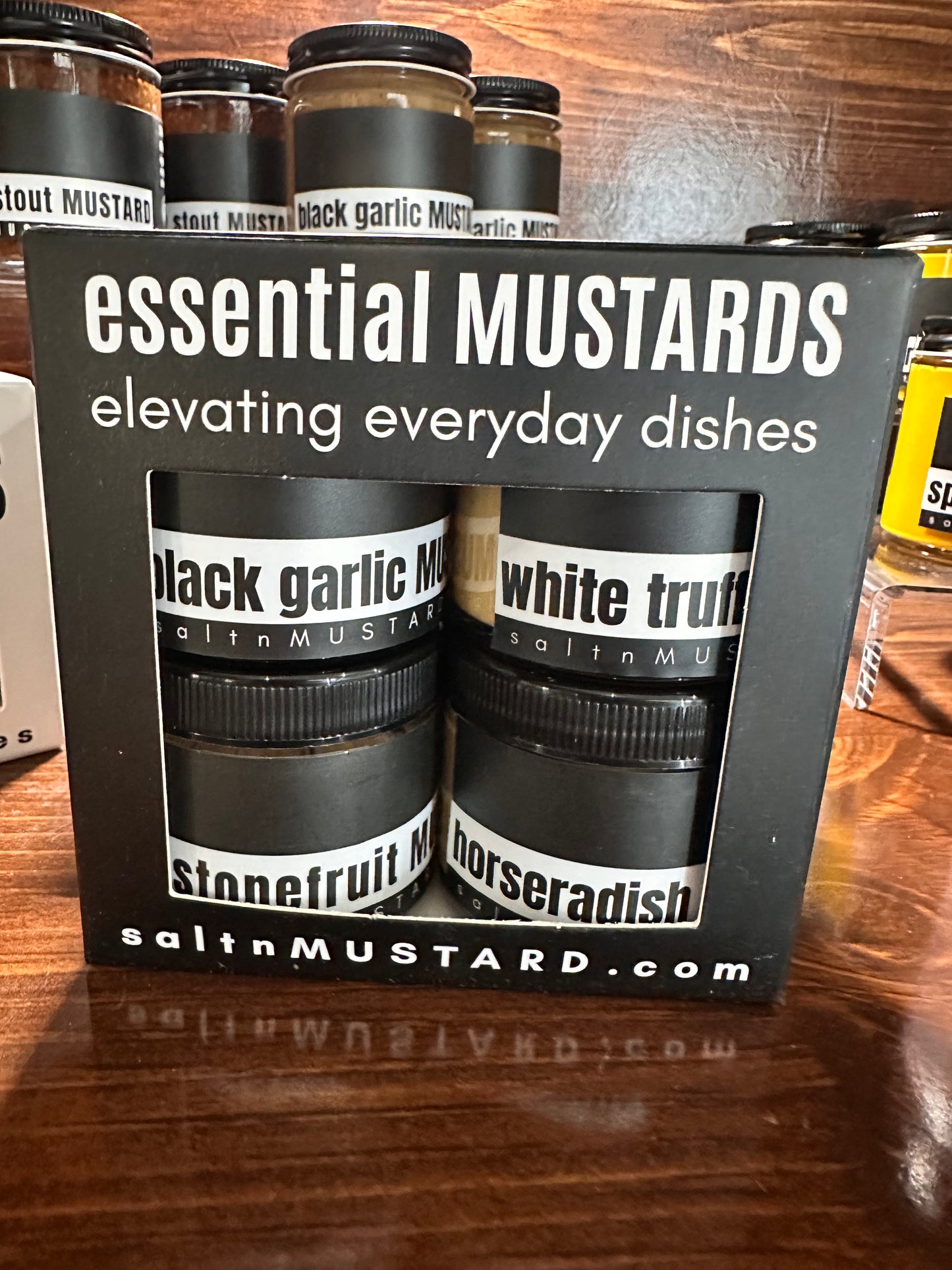 salt + MUSTARD - Gourmet Mustards, Infused salts & soups