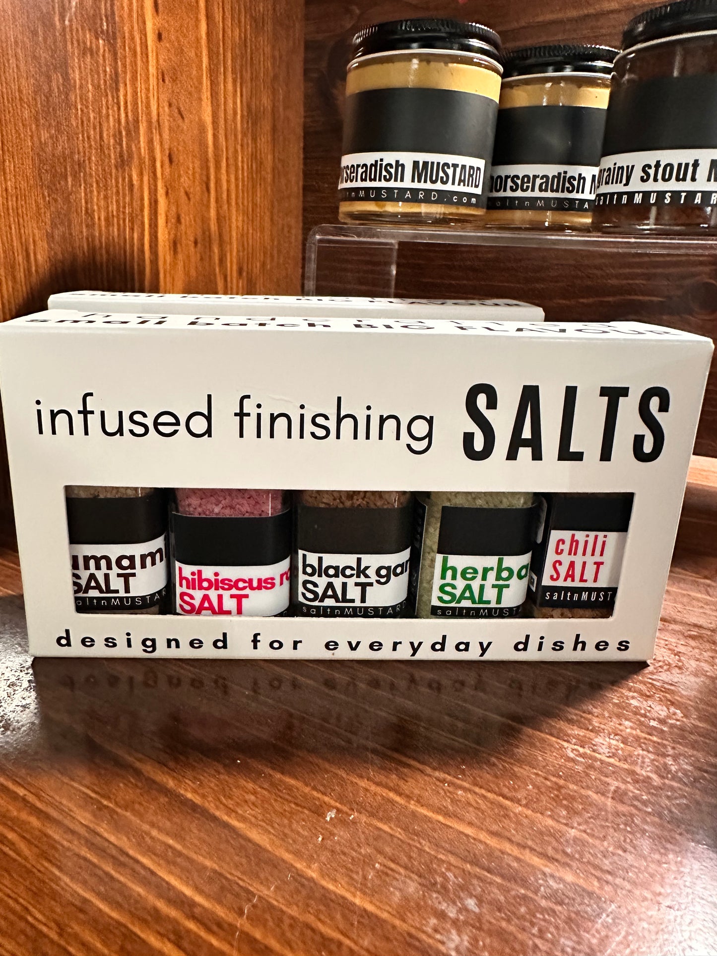 salt + MUSTARD - Gourmet Mustards, Infused salts & soups