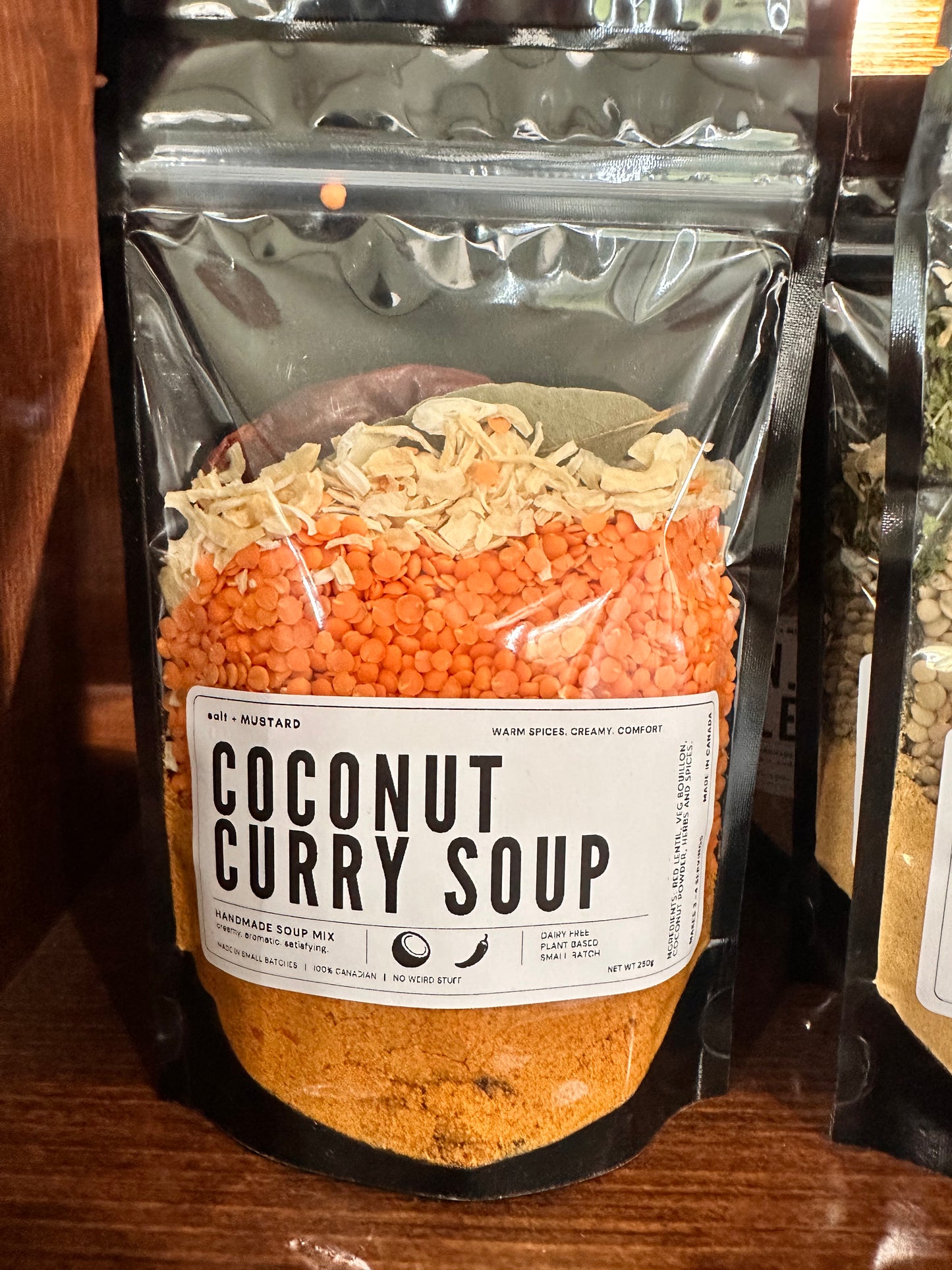 salt + MUSTARD - Gourmet Mustards, Infused salts & soups