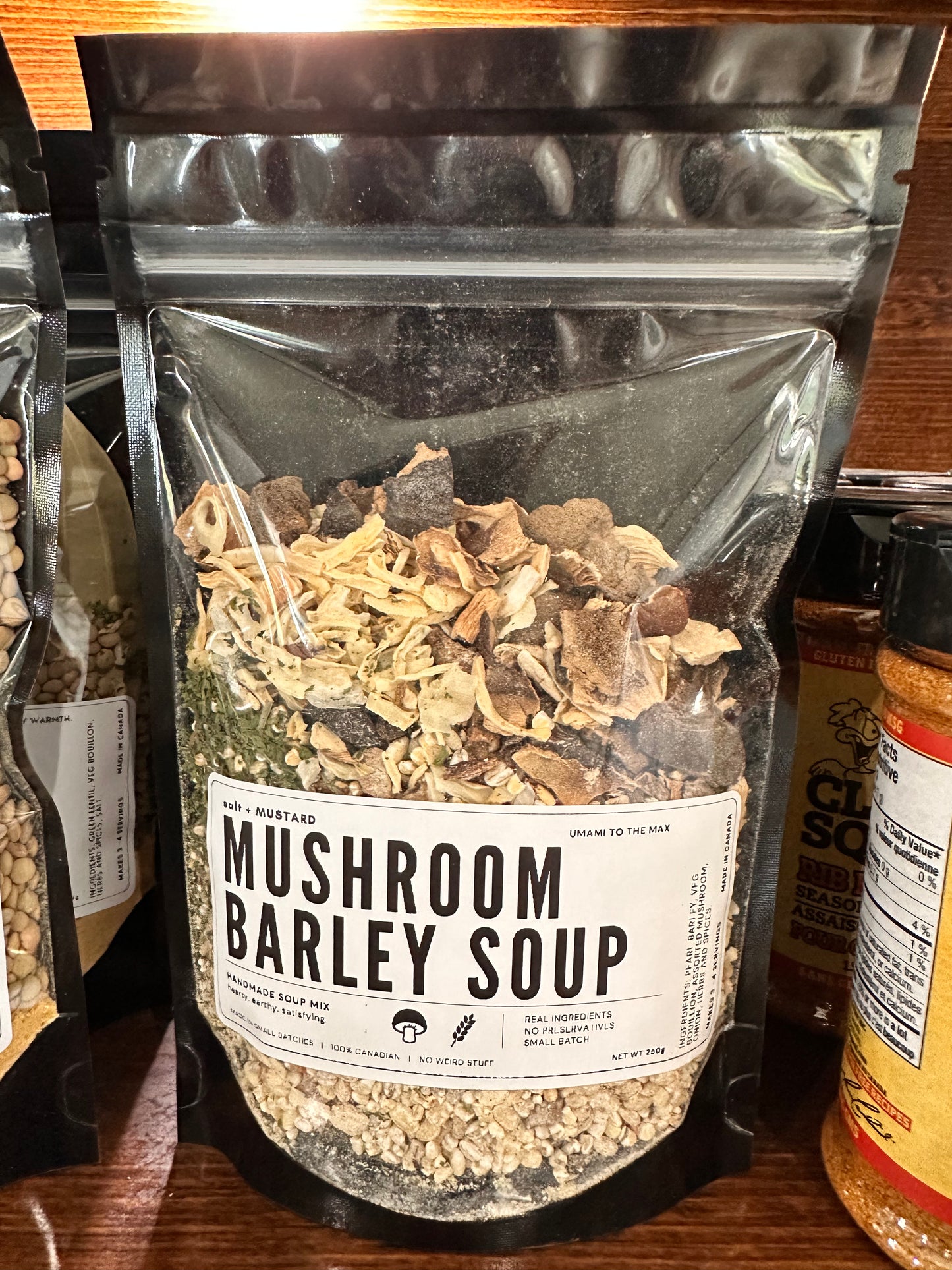salt + MUSTARD - Gourmet Mustards, Infused salts & soups