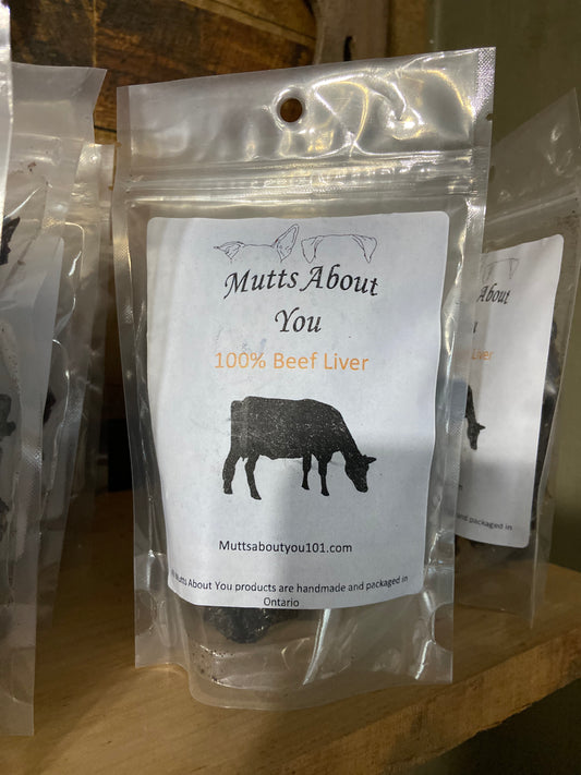 Mutts About You - Beef Liver 100g
