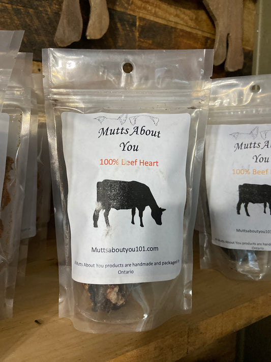 Mutts About You - Beef Heart 100g