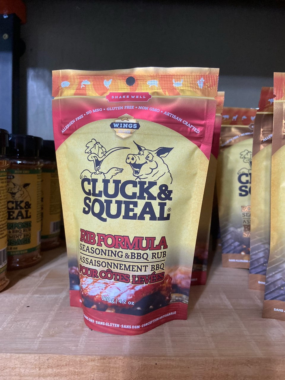 Cluck & Squeal Sampler Bags