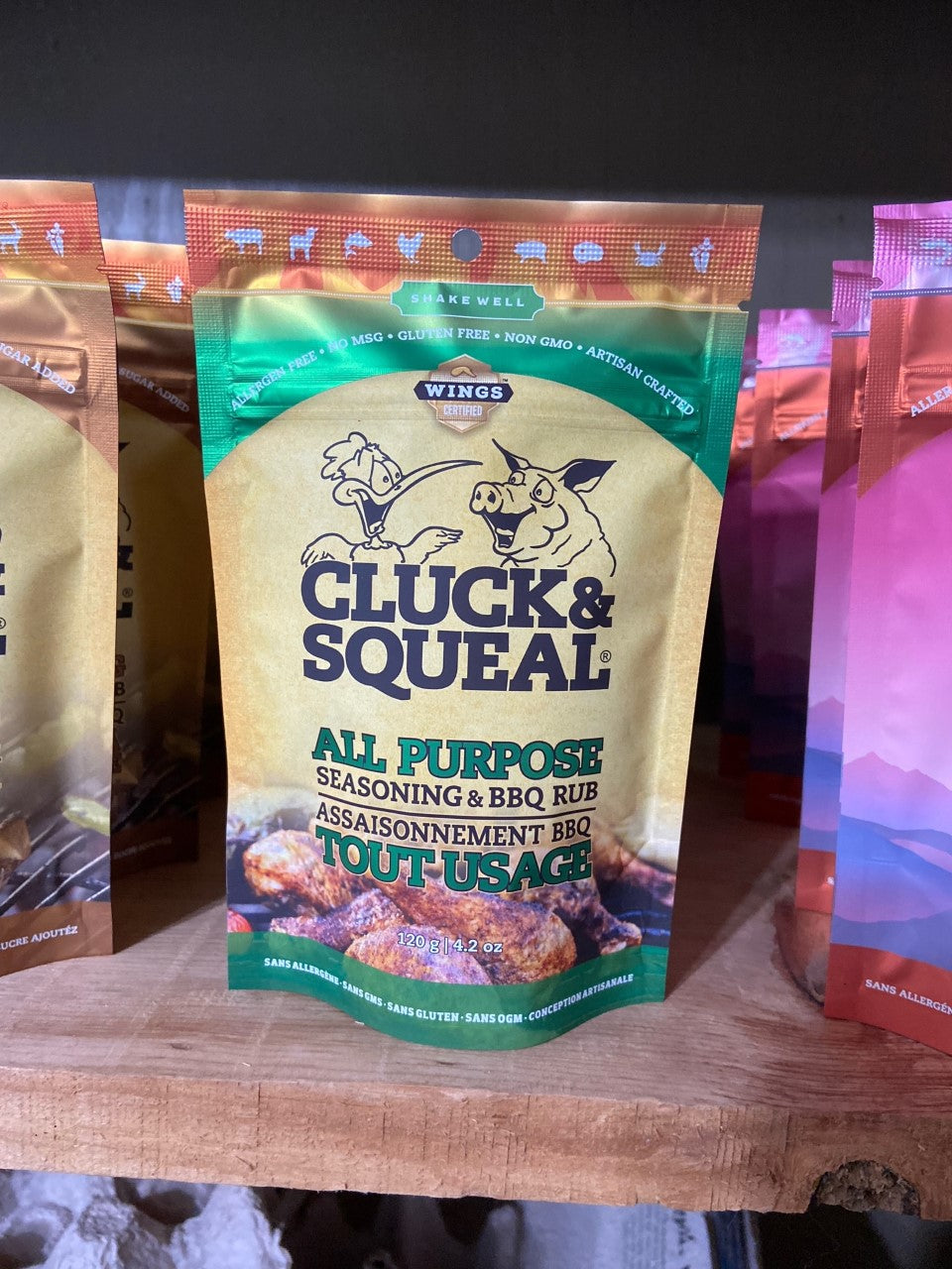 Cluck & Squeal Sampler Bags